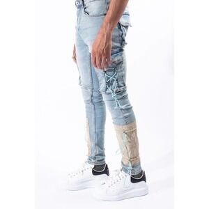 Serenede Cyber Cloud Cargo Men's Skinny Jean‎ Size 40